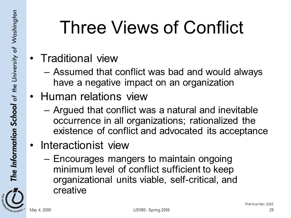 Conflict theories